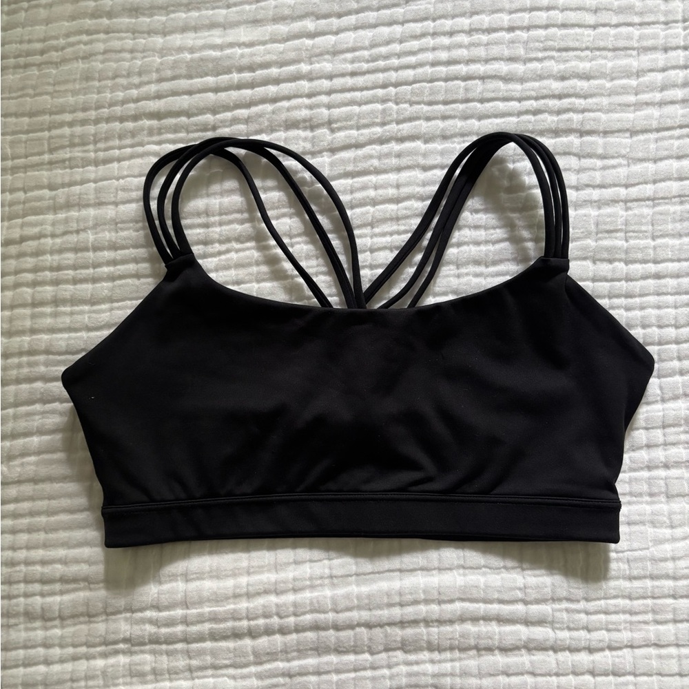 Gap Fit Eclipse Black Sports Bra Size Small